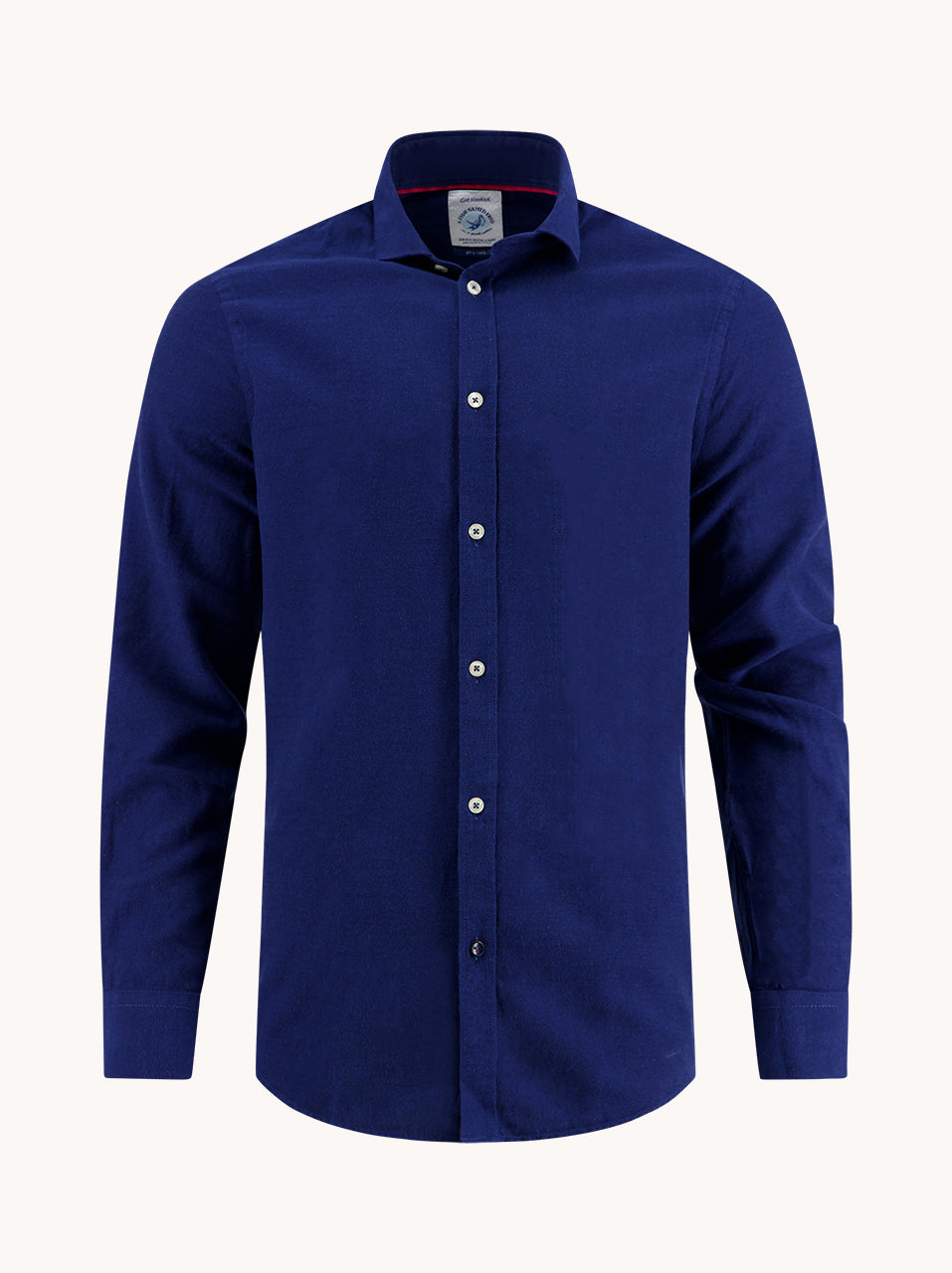 A Fish Named Fred Overhemd Brushed twill Classic blue