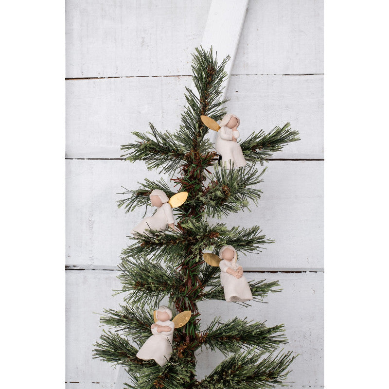 Home Society Annemarie Grobben Ornament Angel Sit Chat Set 4