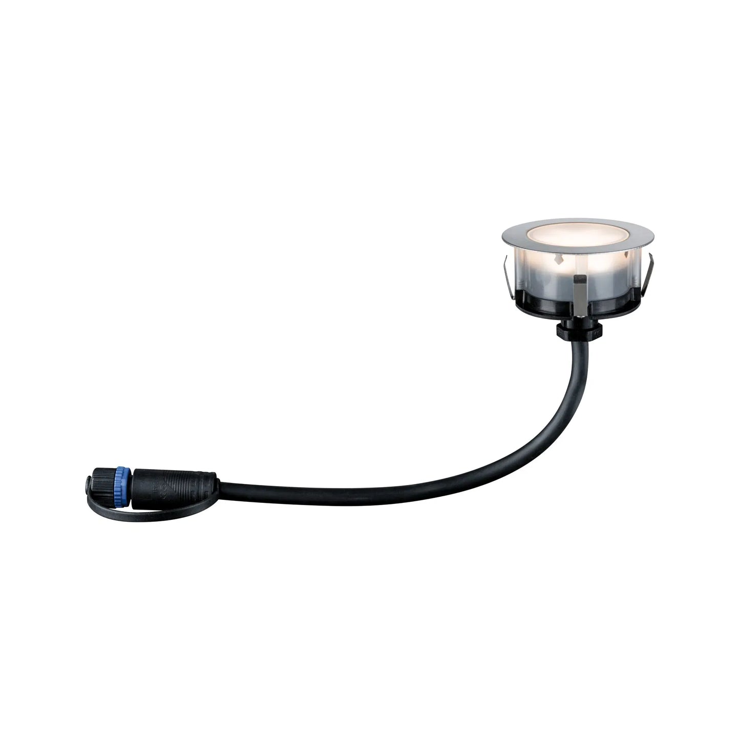 Plug & Shine LED-grondinbouwlamp Floor Eco Losse spot IP67 3000K 2W Zilver