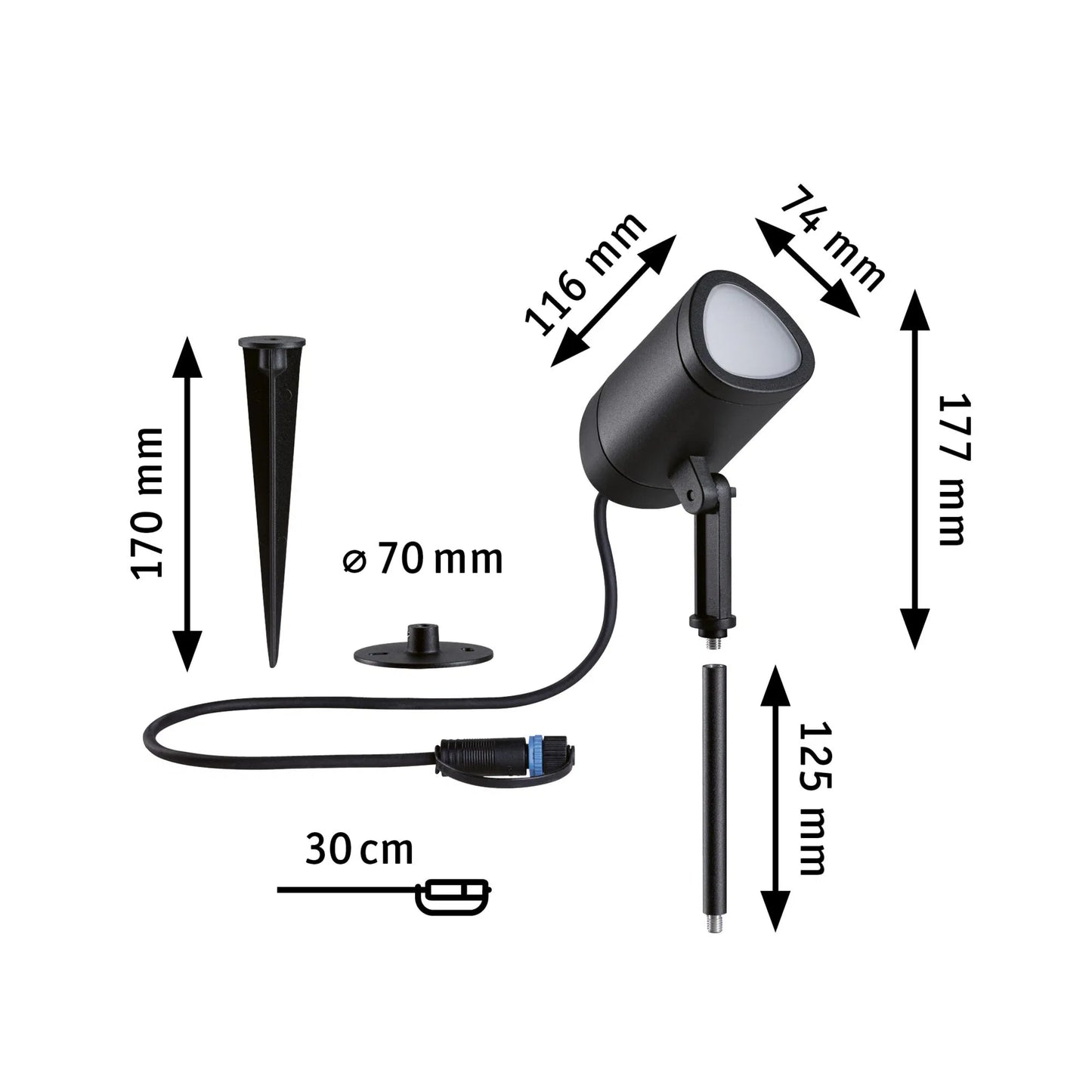 Shira - Tuin prikspot - Smart Home Zigbee 3.0 - RGBW