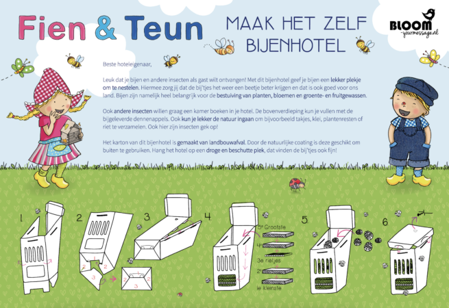 BLOOM Fien & Teun - Bijenhotel