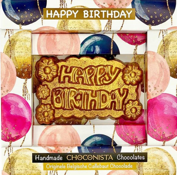 Choconista Happy Birthday Badge