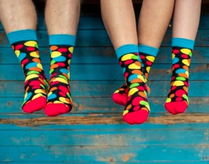 Tintl 36-40 colour dotty sokken