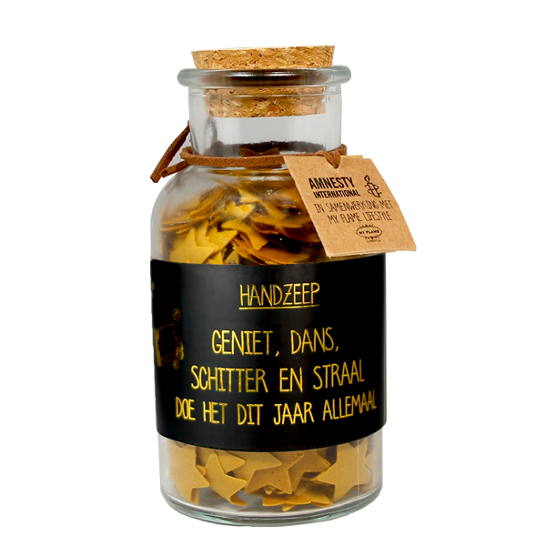 MyFlame Handzeep - Geniet, Dans, Schitter en Straal Doe het dit jaar allemaal