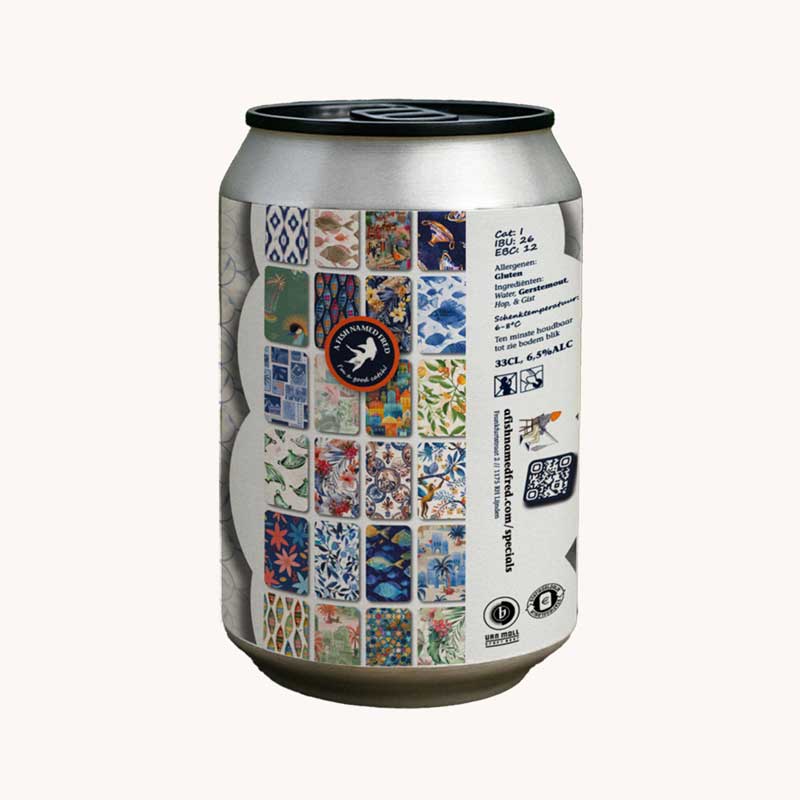 Fred's special beer, a Fish named Fred