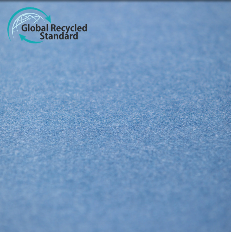 Stoov cover original melange mid blue 45x60