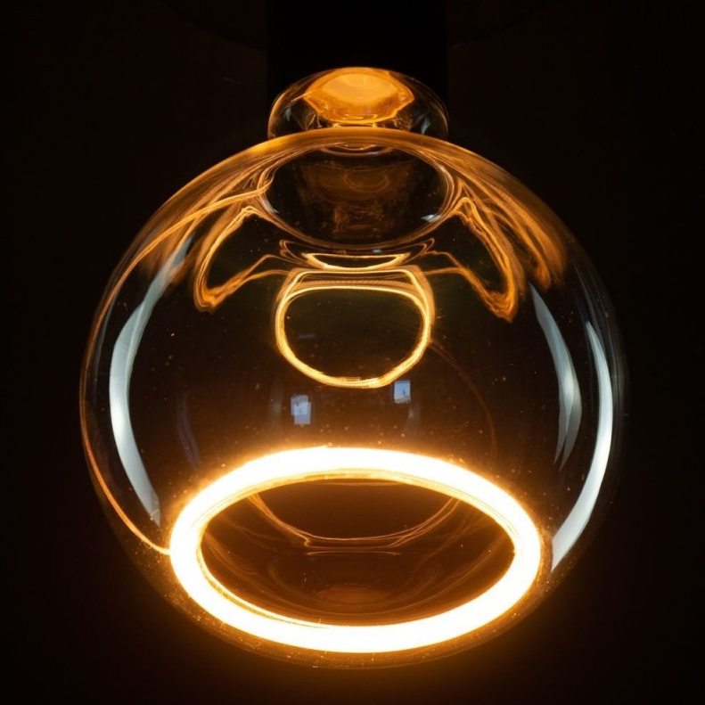 Segula LED floating globe 125 clear