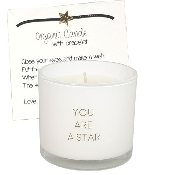 My Flame you are a star geurkaars armband