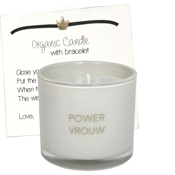 My Flame powervrouw geurkaars armband