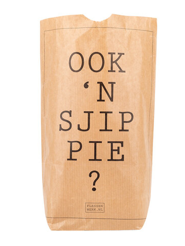 Geven is leuker, flessenwerk, ook een sjippie?