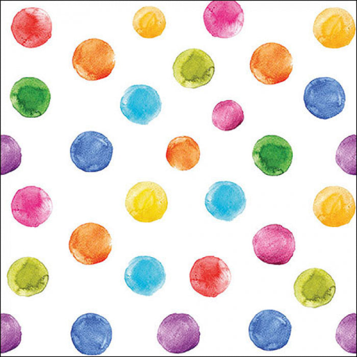 Ambiente servetten Polka Dots 25x25