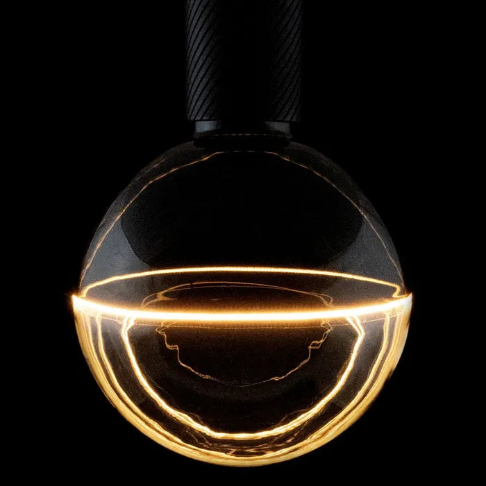 Segula LED illusion globe 145 2tones black clear