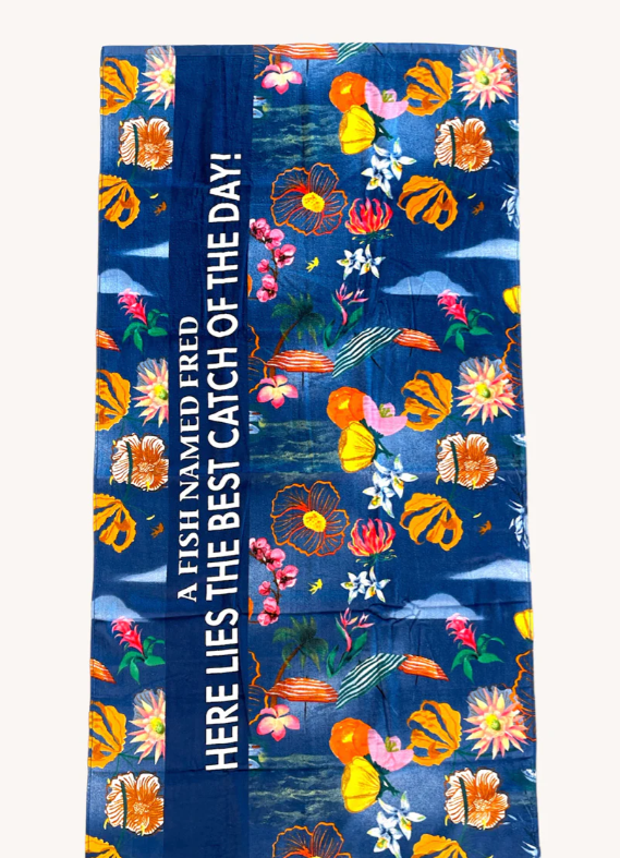a Fish named Fred, Towel tropical