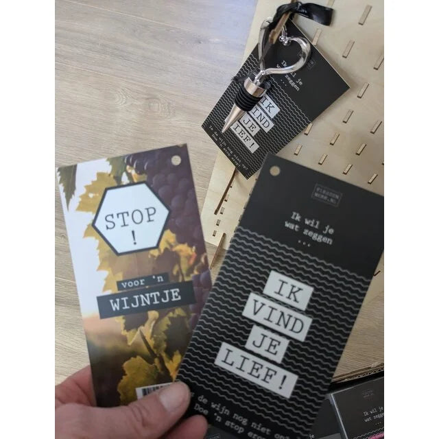 GIL Wijnstop met kaart β Blij met jou!