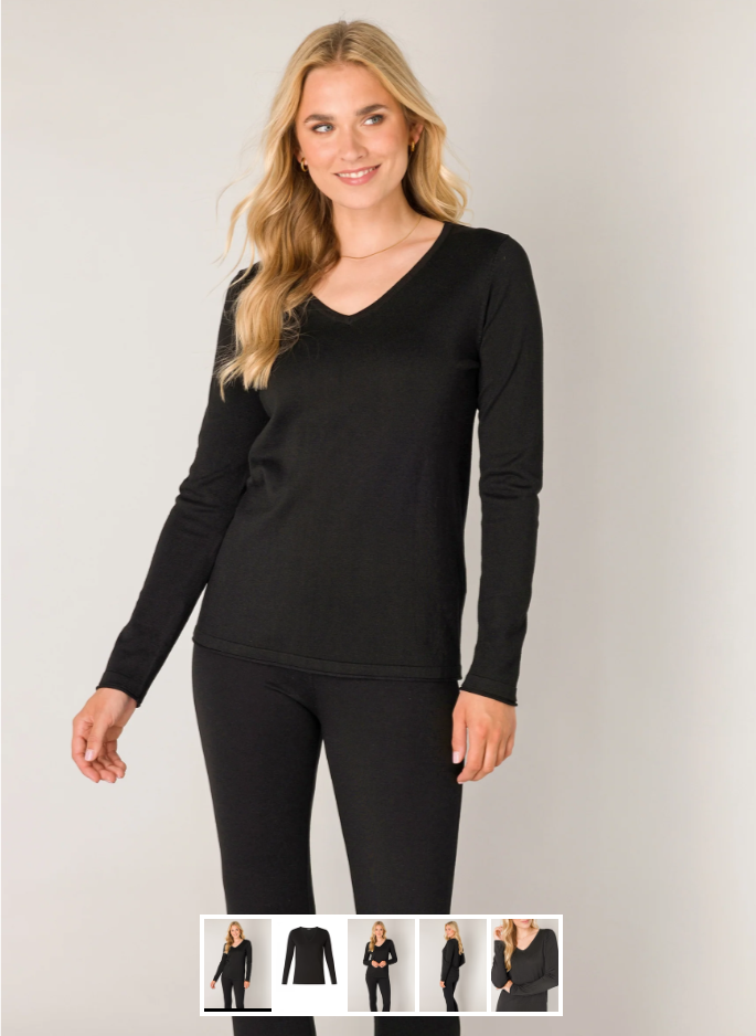 BL yola 42 trui vhals black