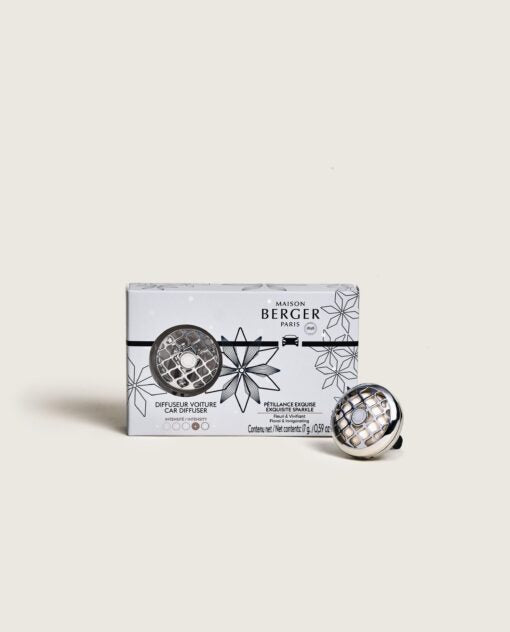 Maison Berger Autoparfum Startersset + 1 navulling Rosalie Pétillance Exquise