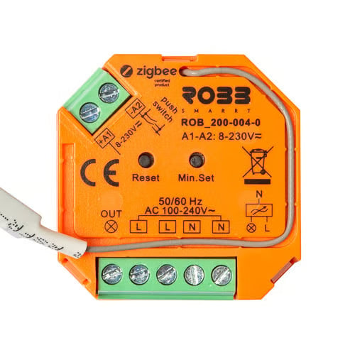 Dimmer voor Pulsdrukker Zigbee Smart