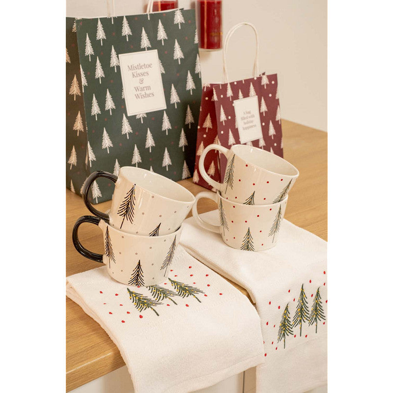 Home society, mok xmas white black