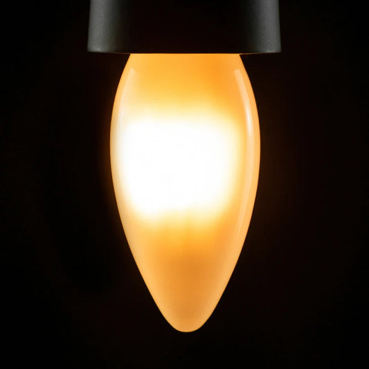 Segula LED soft candle milky frosted