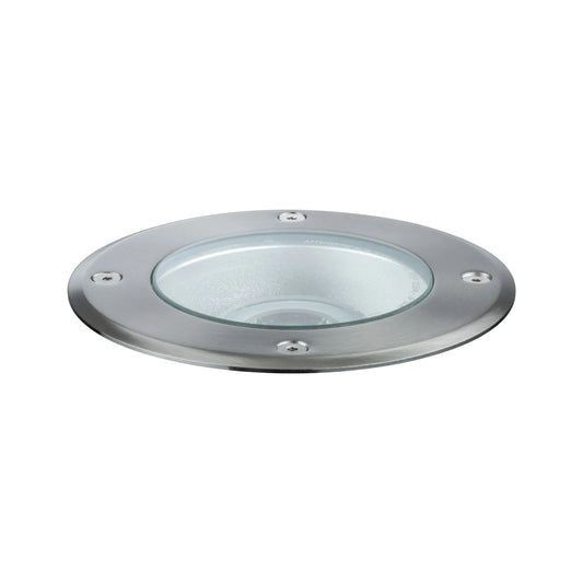 Plug & Shine LED-grondinbouwlamp Floor Losse spot IP67 3000K 6W 20° Zilver
