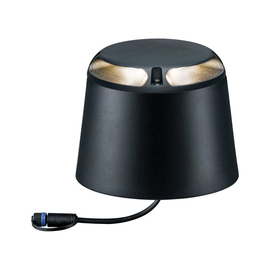 Paulmann Warm wit Losse spot Tweevoudige lichtuittreding, 180° - PlugandShine - Led grond opbouwlamp 193mm