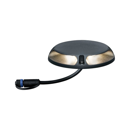Warm wit Losse spot Tweevoudige lichtuittreding, 180° - PlugandShine - Led grond opbouwlamp