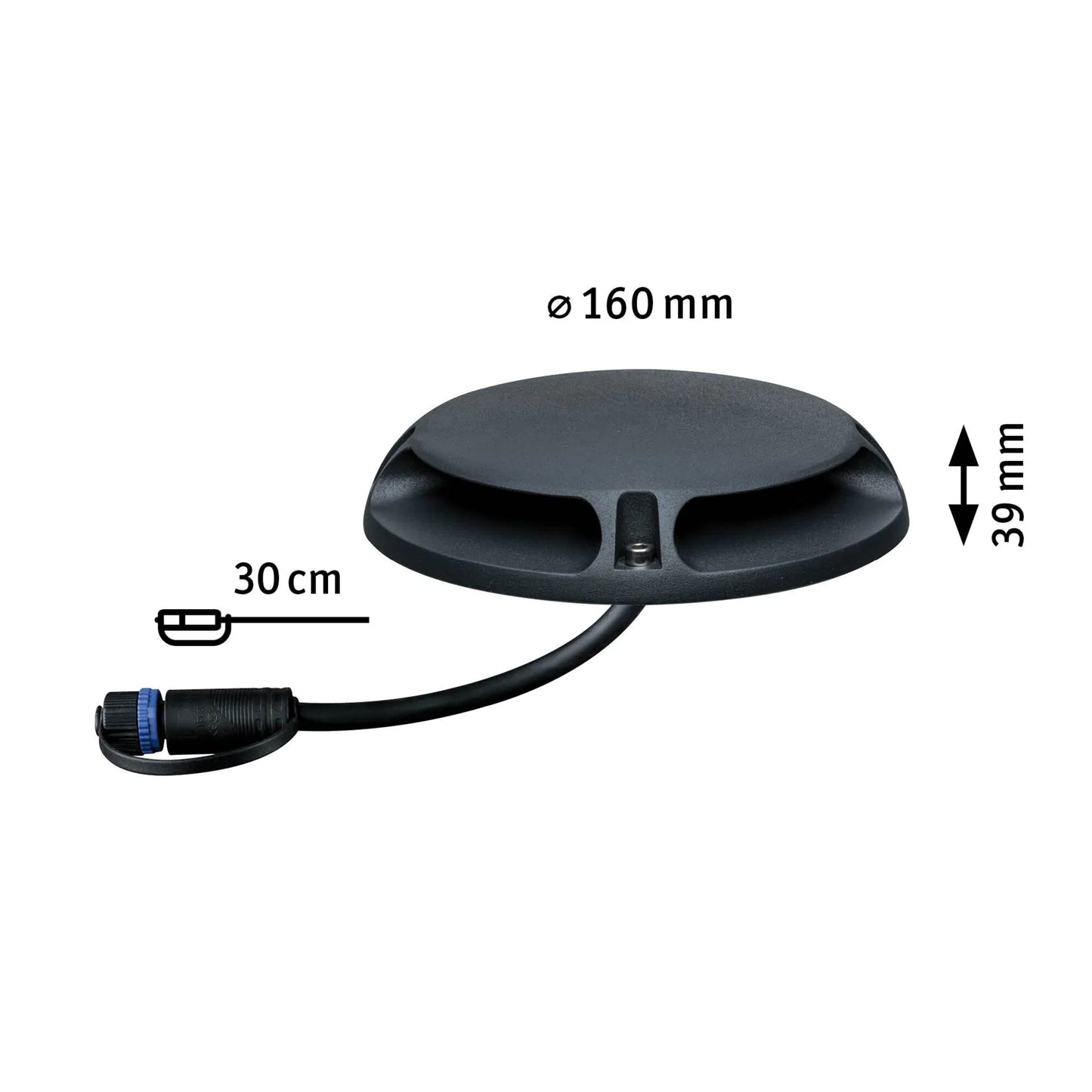 Warm wit Losse spot Tweevoudige lichtuittreding, 180° - PlugandShine - Led grond opbouwlamp
