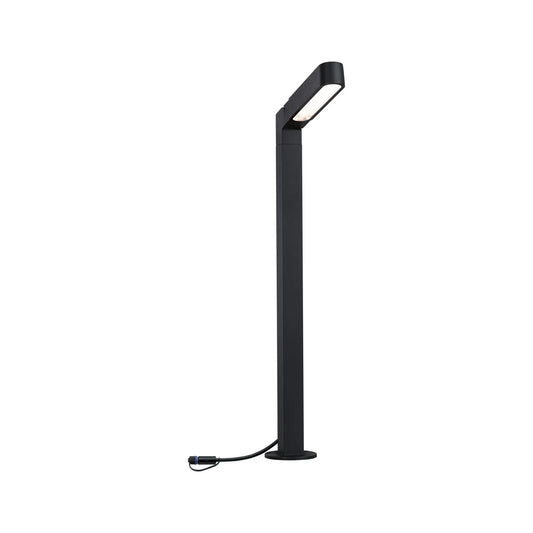 Plug & Shine LED-bolderlamp Ito Enkele lamp Verticale uitlijning IP65 3000K 6W Antraciet