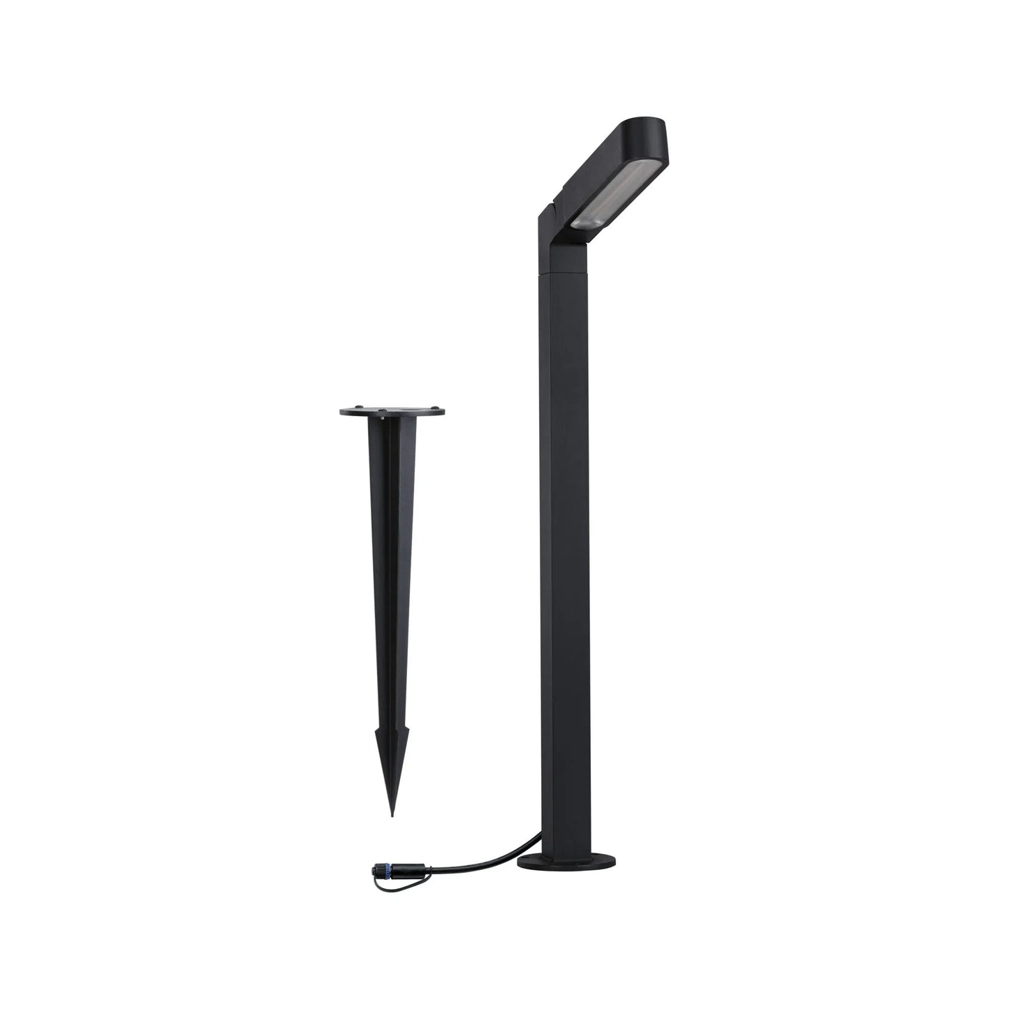 Plug & Shine LED-bolderlamp Ito Enkele lamp Verticale uitlijning IP65 3000K 6W Antraciet