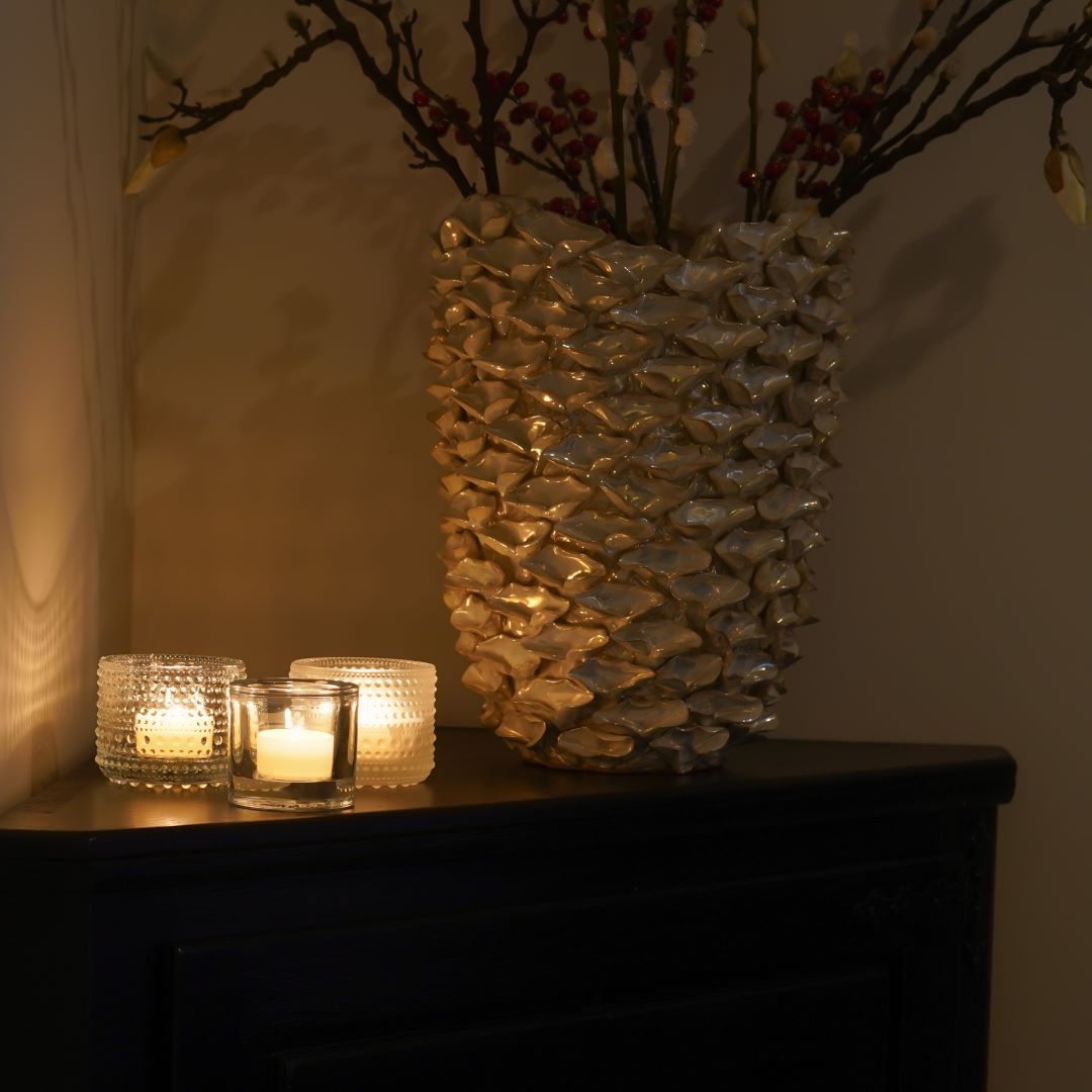 C-lights natuurlijke theelichten | 40 stuks | Vegan | 6 branduren