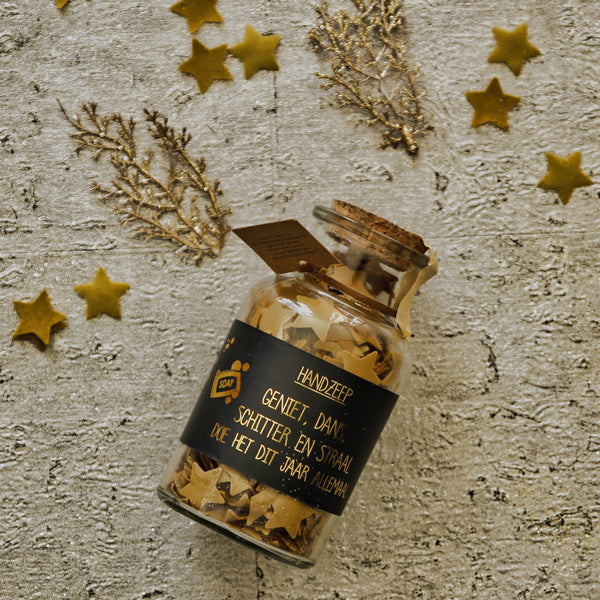 MyFlame Handzeep - Geniet, Dans, Schitter en Straal Doe het dit jaar allemaal