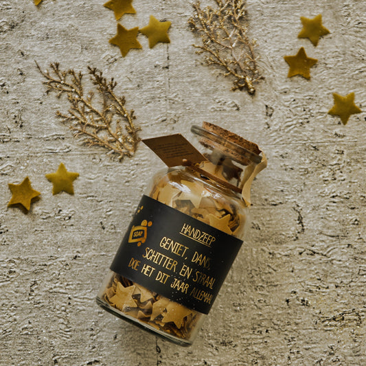 MyFlame Handzeep - Geniet, Dans, Schitter en Straal Doe het dit jaar allemaal