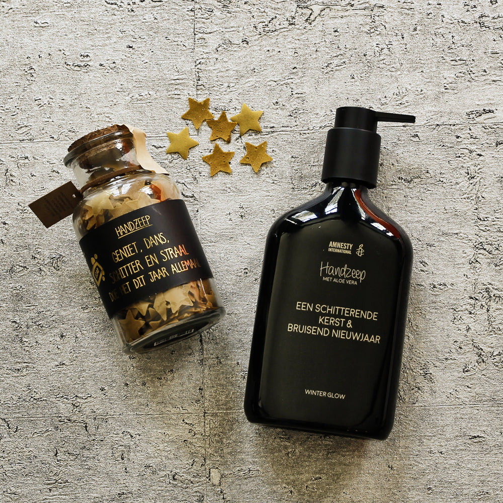 MyFlame Handzeep - Geniet, Dans, Schitter en Straal Doe het dit jaar allemaal