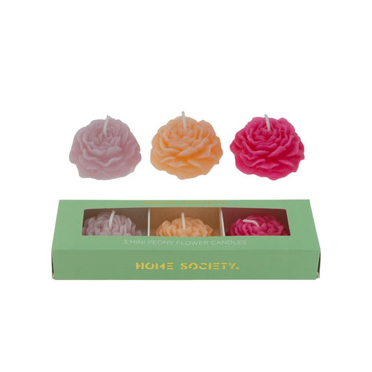 HS Kaars Peony S Set 3