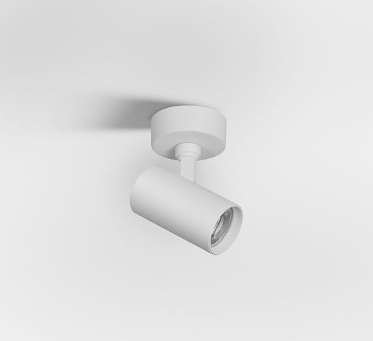 Led spot opbouw - DTW - Triac dimbaar - witte behuizing