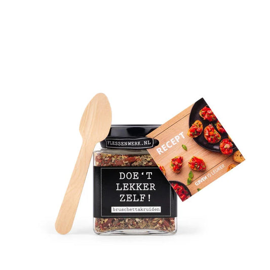 GIL Doe 't lekker zelf! - Bruschetta kruiden met lepel