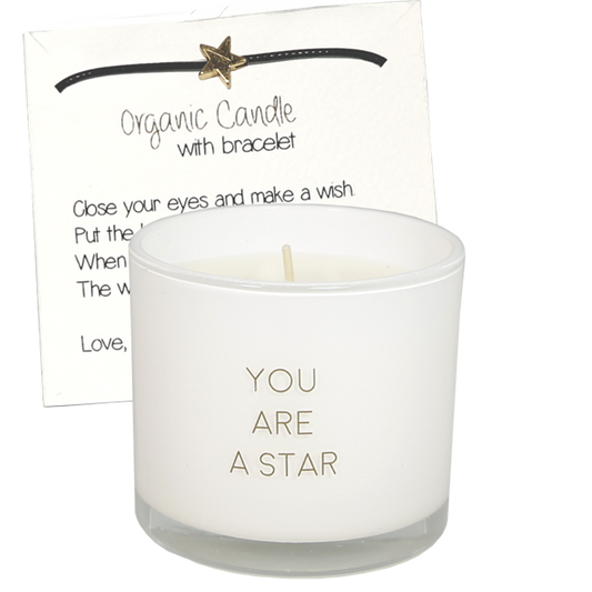 My Flame you are a star geurkaars armband