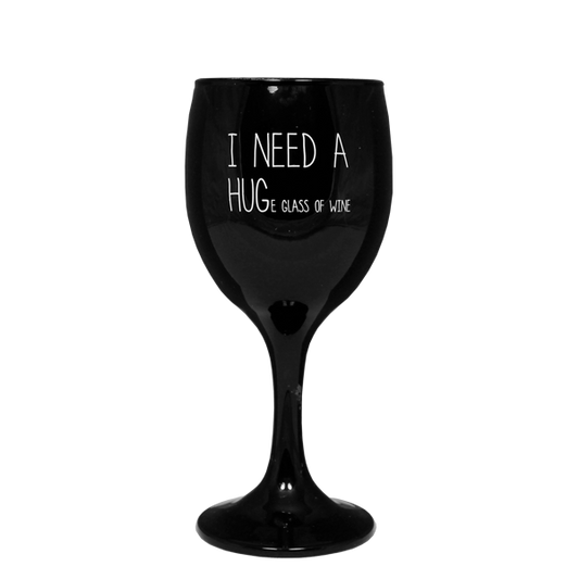 MyFlame Sojakaars - Wijnglas I Need A Hug