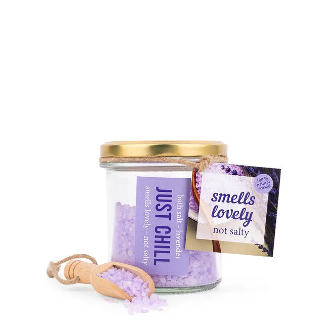 Just chill - Badzout met schepje - Lavendel