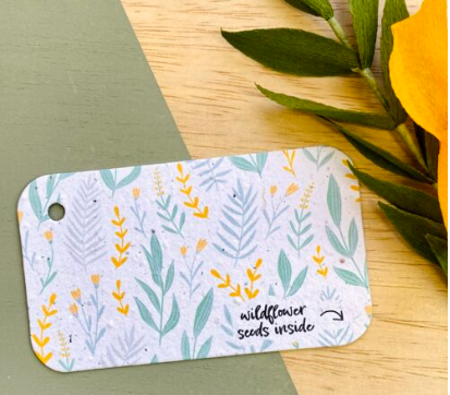 Bloom leaves card
