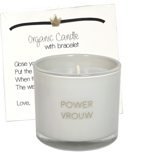 My Flame powervrouw geurkaars armband
