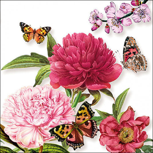 Ambiente servetten Peonie 25x25
