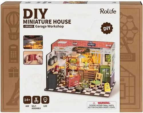 Robotime Garage Workshop