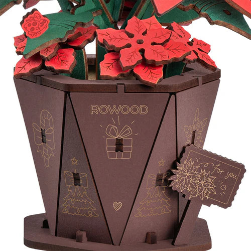 Robotime Kerstster (Poinsettia)