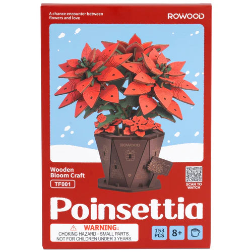 Robotime Kerstster (Poinsettia)