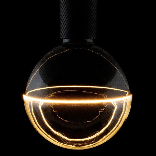 Segula LED illusion globe 127 2tones black clear