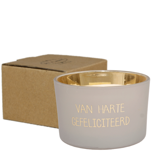 MyFlame Sojakaars - Van Harte Gefeliciteerd