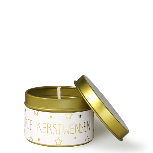 MyFlame Sojakaars - Een Blikje Kerstwensen