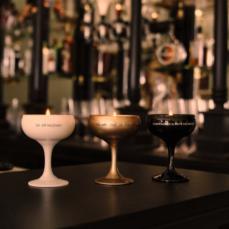 MyFlame Sojakaars - Champagne is always the answer