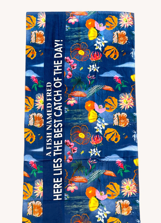 a Fish named Fred, Towel tropical